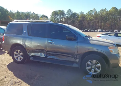 2013 Nissan Armada Sv/Sl/Platinum from USA, damaged, VIN 5N1AA0NC7DN606971